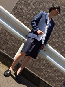 ブレザー着用写真⑥
